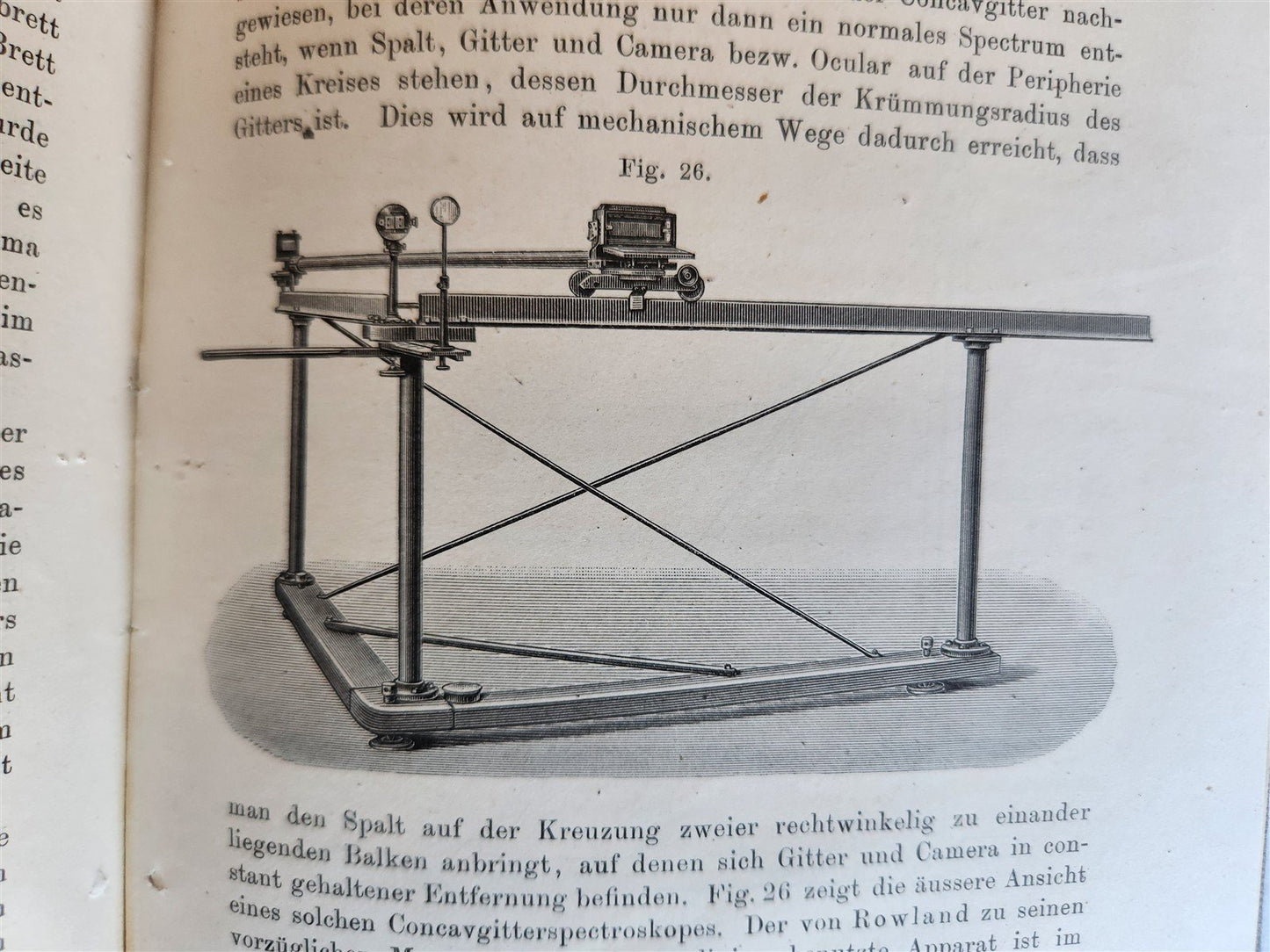 1896 SPECTRAL ANALYSIS Die Spectralanalyse by F. Landauer antique ILLUSTRATED