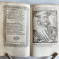 1589 PORTAITS of NOTABLE MEN ILLUSTRATED by Tobias Stimmer antique Icones sive..