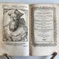 1589 PORTAITS of NOTABLE MEN ILLUSTRATED by Tobias Stimmer antique Icones sive..