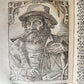 1589 PORTAITS of NOTABLE MEN ILLUSTRATED by Tobias Stimmer antique Icones sive..