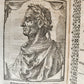 1589 PORTAITS of NOTABLE MEN ILLUSTRATED by Tobias Stimmer antique Icones sive..