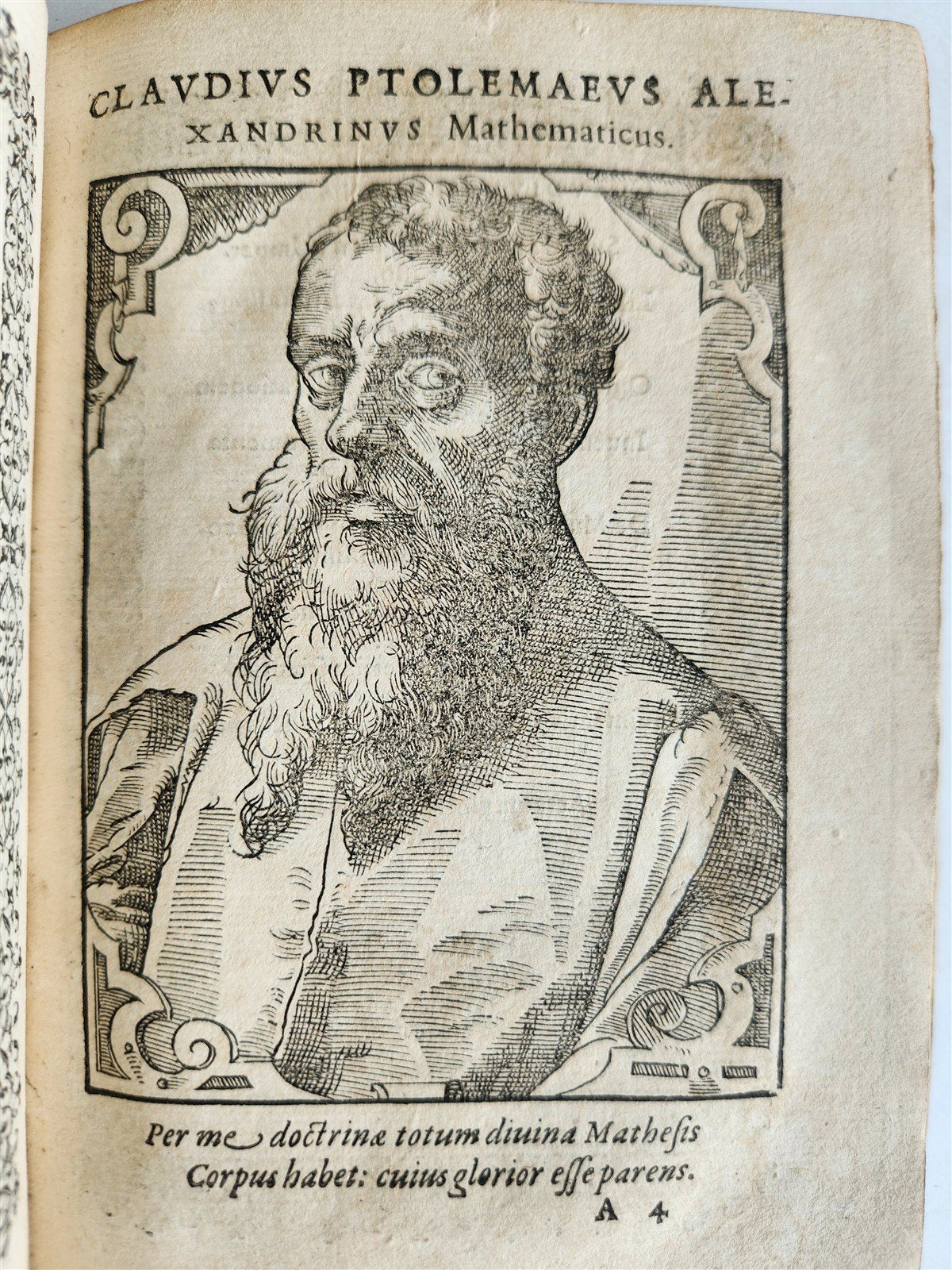 1589 PORTAITS of NOTABLE MEN ILLUSTRATED by Tobias Stimmer antique Icones sive..
