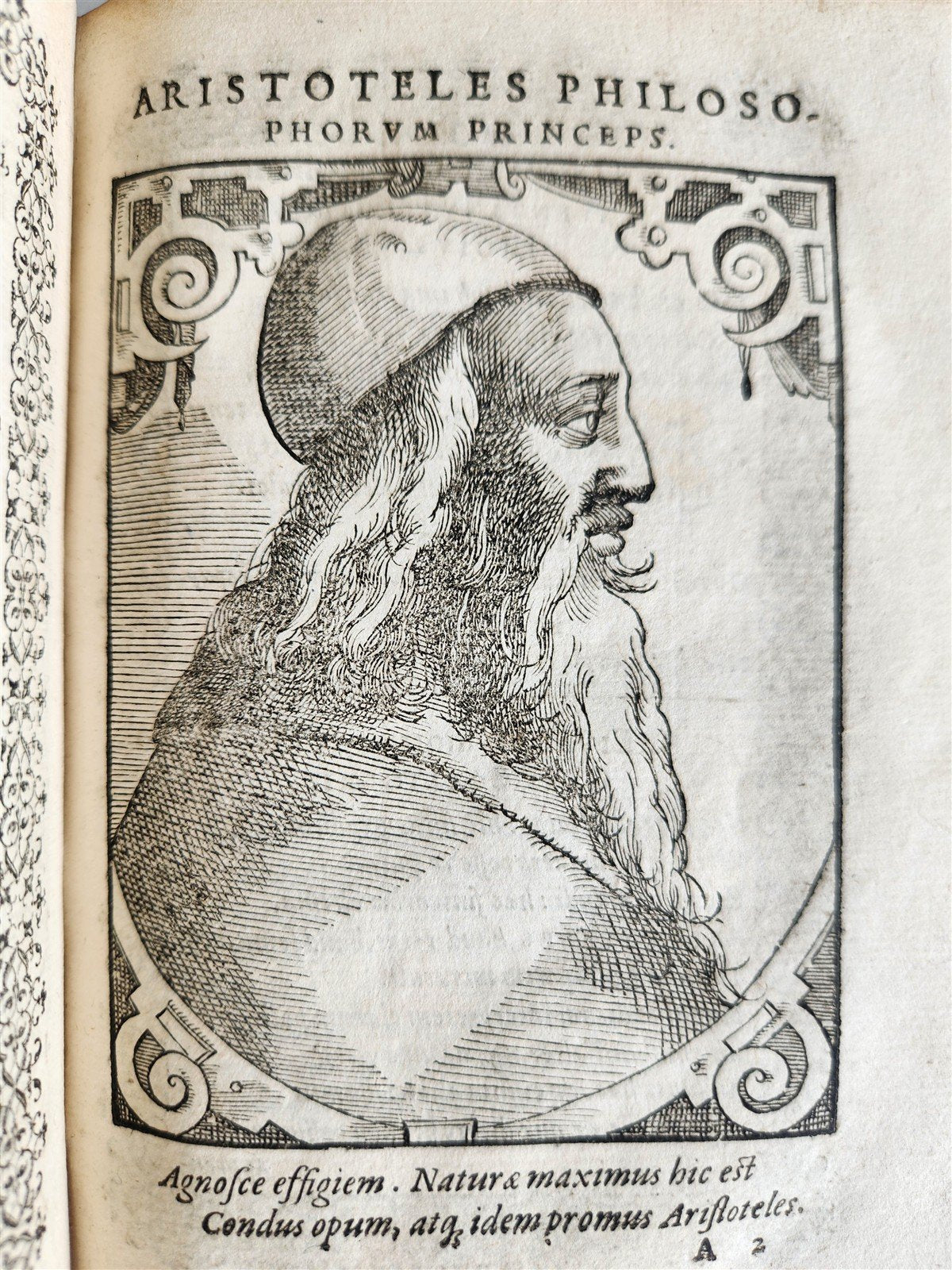 1589 PORTAITS of NOTABLE MEN ILLUSTRATED by Tobias Stimmer antique Icones sive..