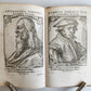 1589 PORTAITS of NOTABLE MEN ILLUSTRATED by Tobias Stimmer antique Icones sive..