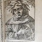 1589 PORTAITS of NOTABLE MEN ILLUSTRATED by Tobias Stimmer antique Icones sive..
