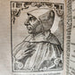 1589 PORTAITS of NOTABLE MEN ILLUSTRATED by Tobias Stimmer antique Icones sive..