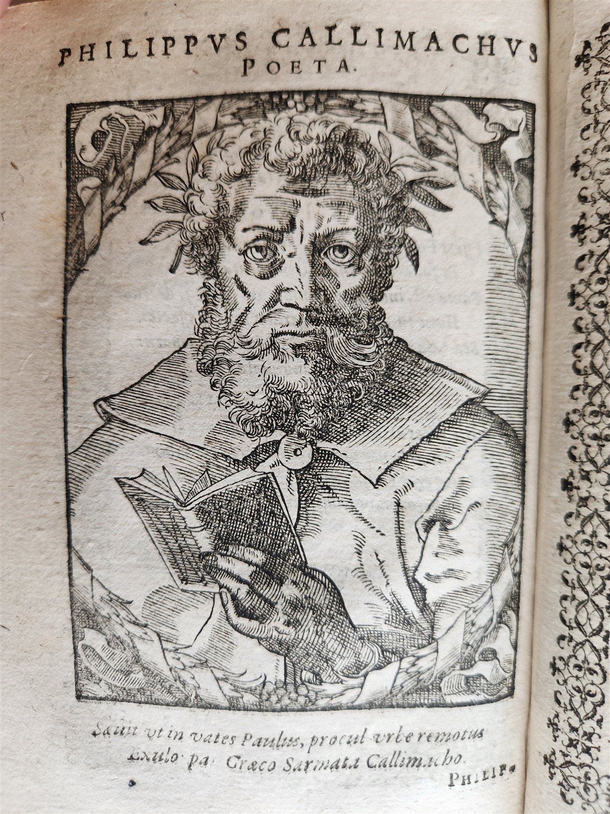 1589 PORTAITS of NOTABLE MEN ILLUSTRATED by Tobias Stimmer antique Icones sive..