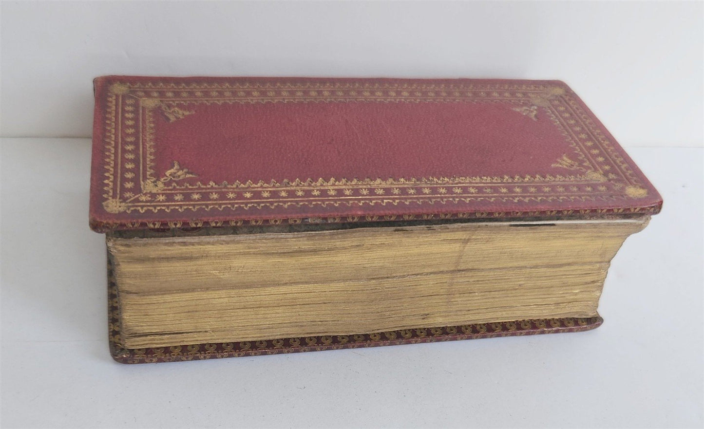 1701 BIBLE in GREEK ILLUSTRATED w/ MAPS antique