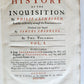 1731 HISTORY of INQUISITION in ENGLISH by Limborch antique ILLUSTRATED