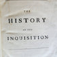 1731 HISTORY of INQUISITION in ENGLISH by Limborch antique ILLUSTRATED