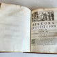 1731 HISTORY of INQUISITION in ENGLISH by Limborch antique ILLUSTRATED