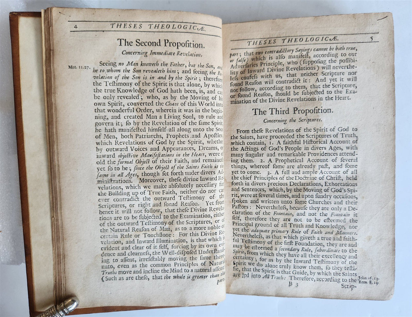 1701 QUAKERS Apology for the True Christian Divinity antique in ENGLISH