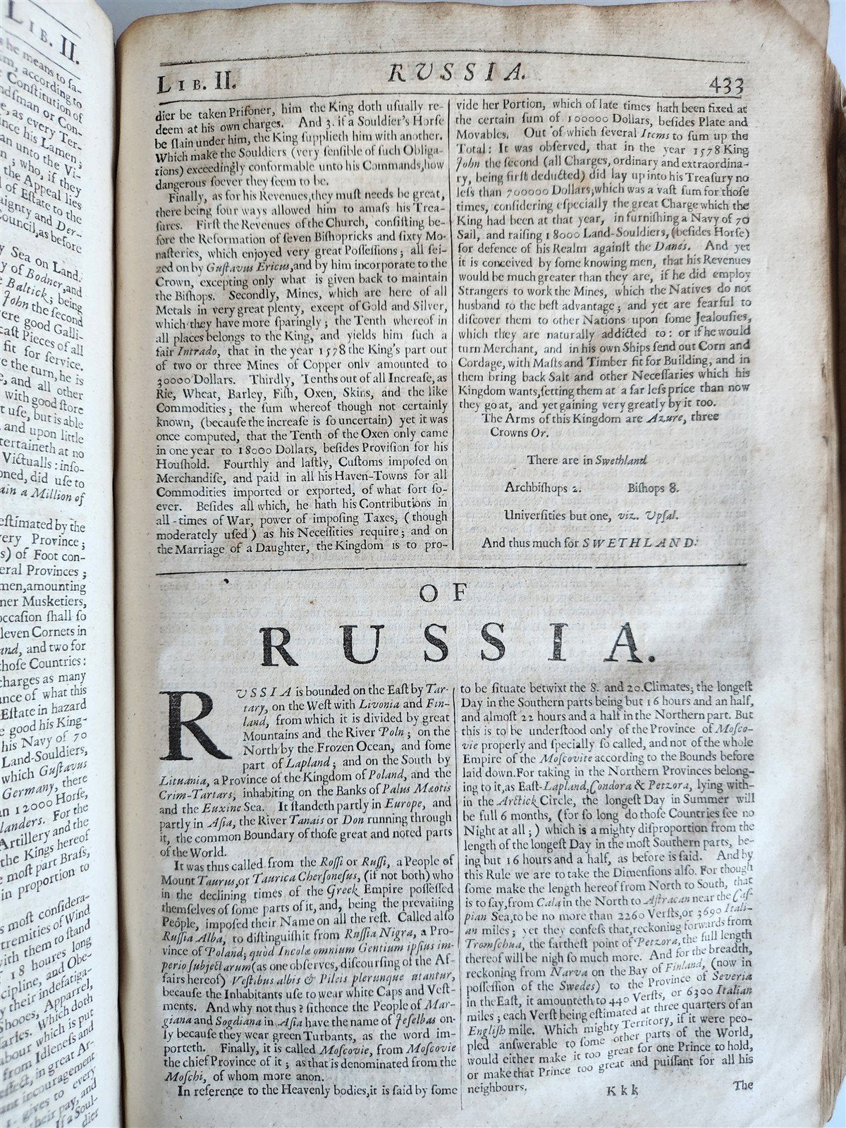 1677 COSMOGRAPHIE by PETER HEYLIN in ENGLISH antique rare ILLUSTRATED w/ MAPS