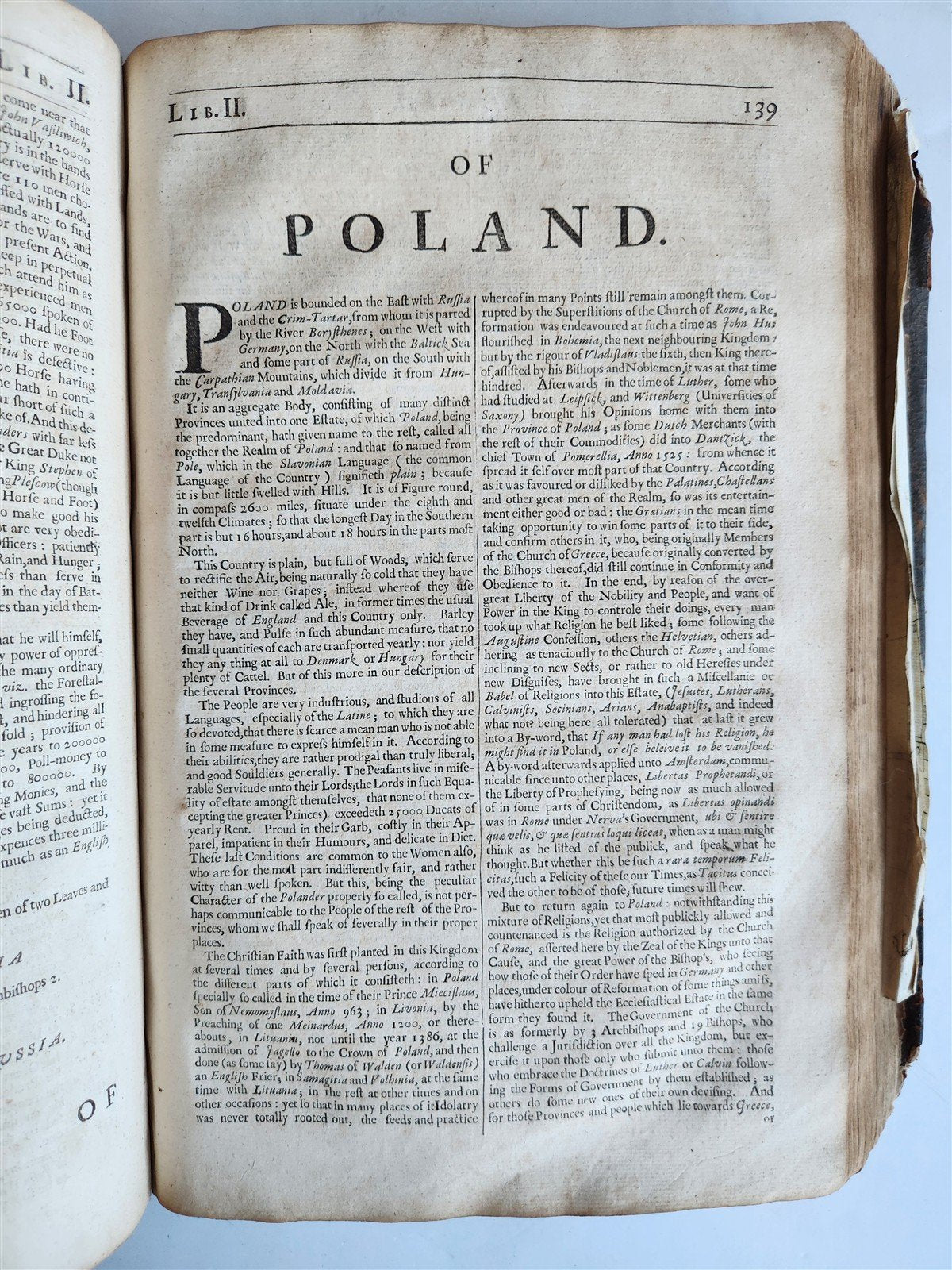 1677 COSMOGRAPHIE by PETER HEYLIN in ENGLISH antique rare ILLUSTRATED w/ MAPS