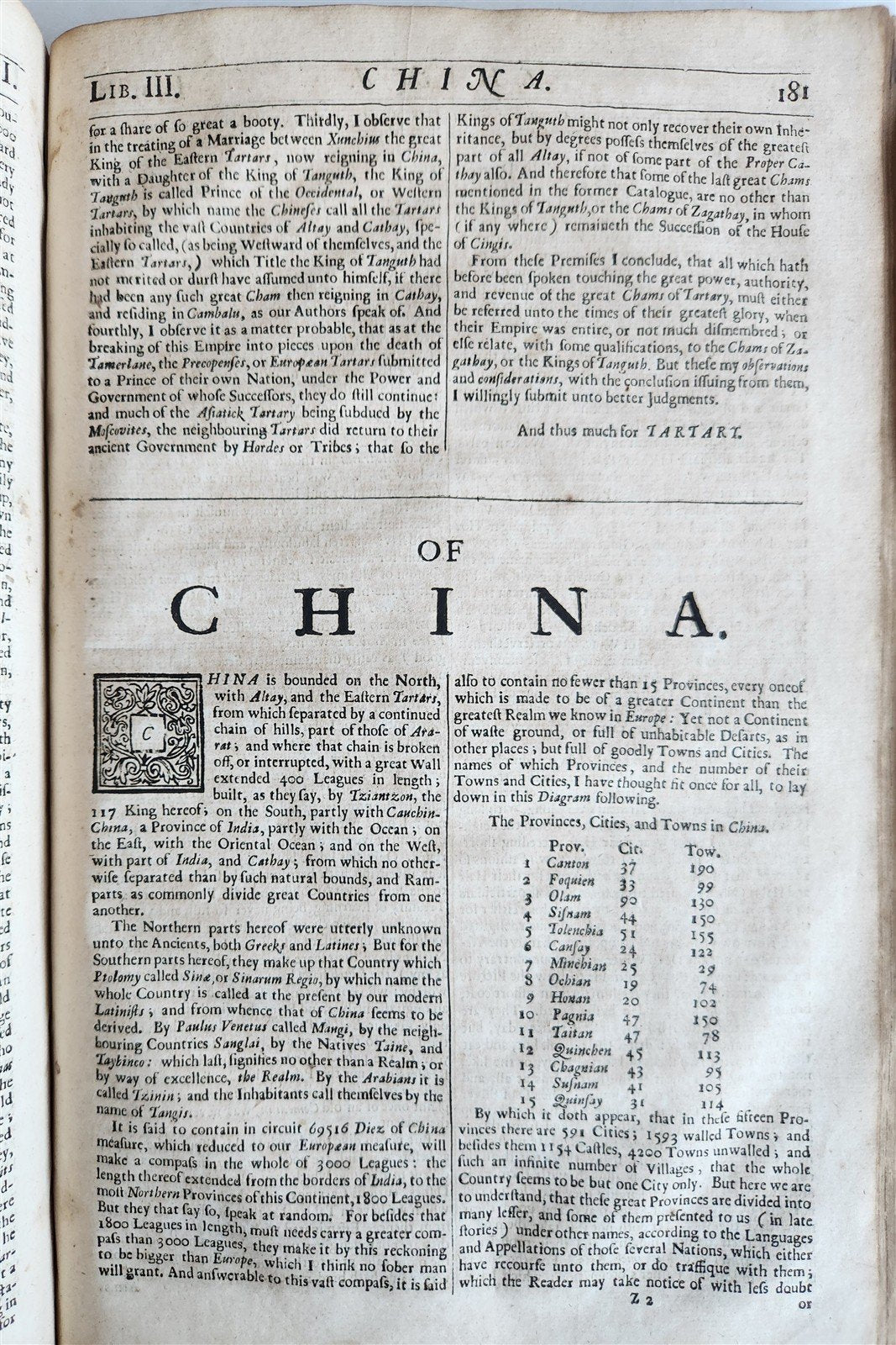 1677 COSMOGRAPHIE by PETER HEYLIN in ENGLISH antique rare ILLUSTRATED w/ MAPS