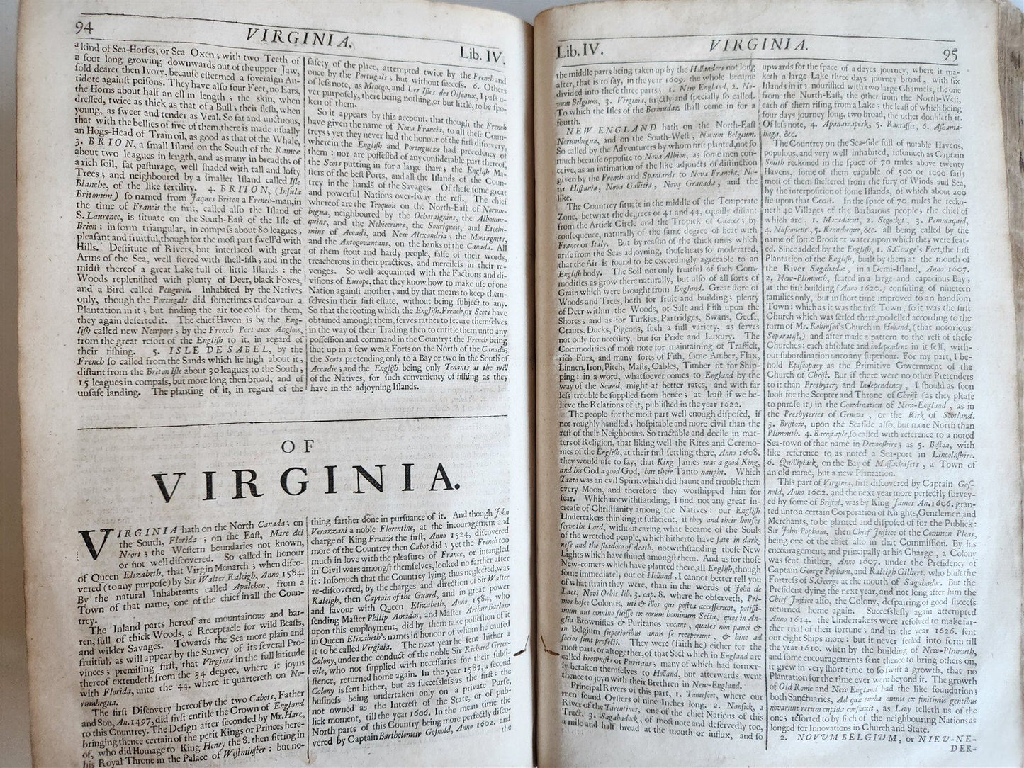 1677 COSMOGRAPHIE by PETER HEYLIN in ENGLISH antique rare ILLUSTRATED w/ MAPS