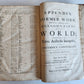 1677 COSMOGRAPHIE by PETER HEYLIN in ENGLISH antique rare ILLUSTRATED w/ MAPS