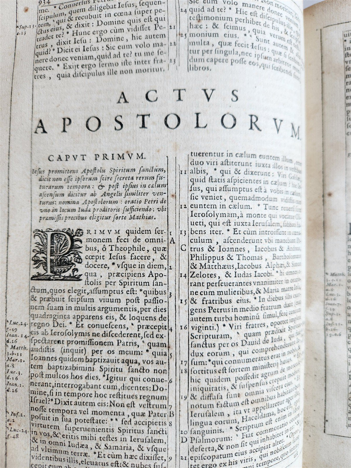 1650 BIBLE in LATIN by PLANTIN antique Old & New Testament BIBLIA SACRA 17th C.