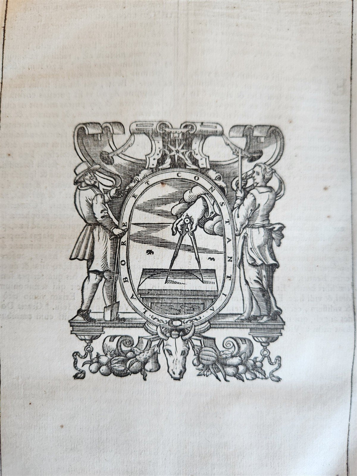 1650 BIBLE in LATIN by PLANTIN antique Old & New Testament BIBLIA SACRA 17th C.