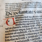 1489 INCUNABULA by JOHANNIS DE GERSON antique VELLUM BINDING OPERA MORALIA