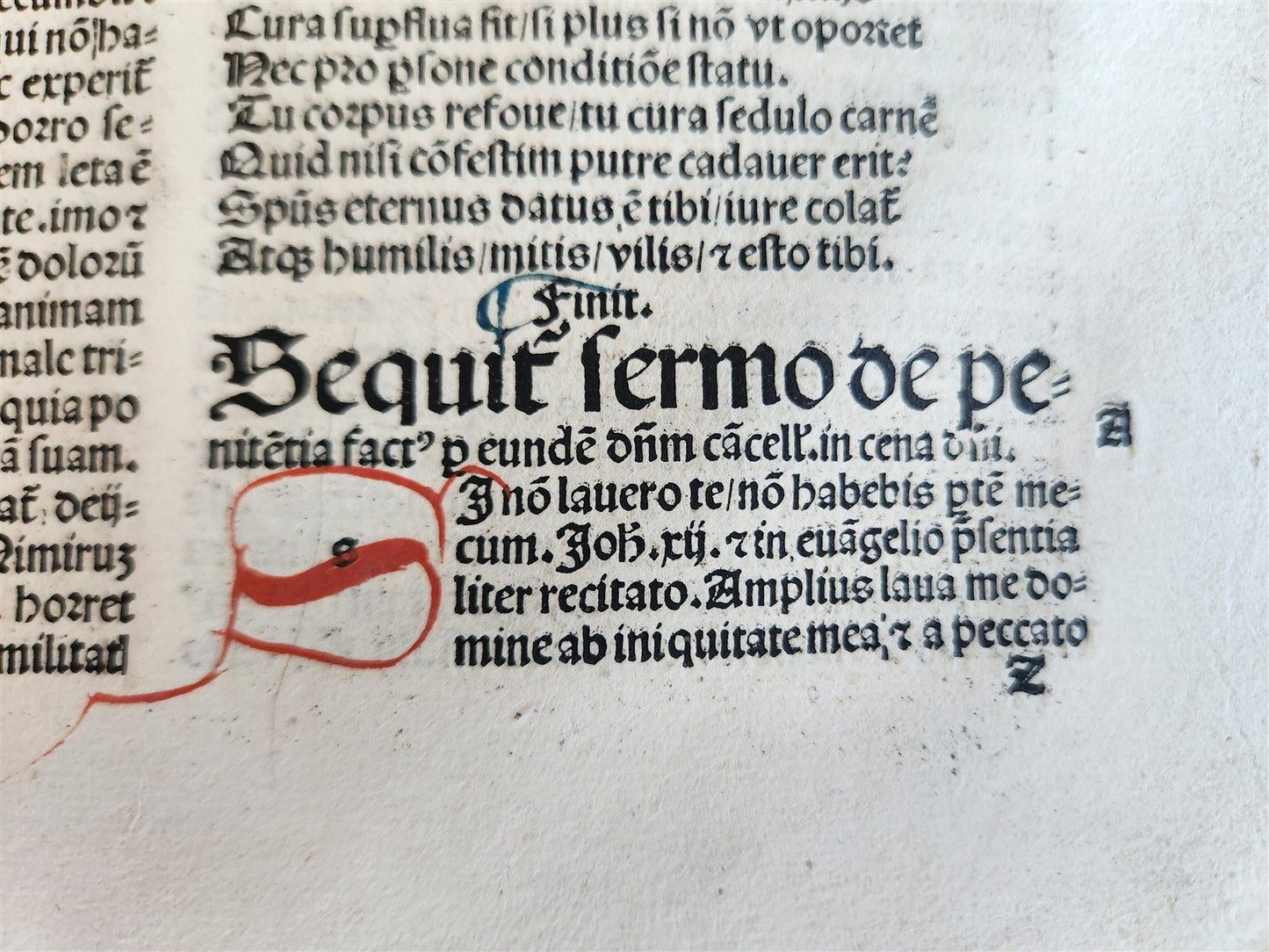 1489 INCUNABULA by JOHANNIS DE GERSON antique VELLUM BINDING OPERA MORALIA