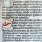 1489 INCUNABULA by JOHANNIS DE GERSON antique VELLUM BINDING OPERA MORALIA