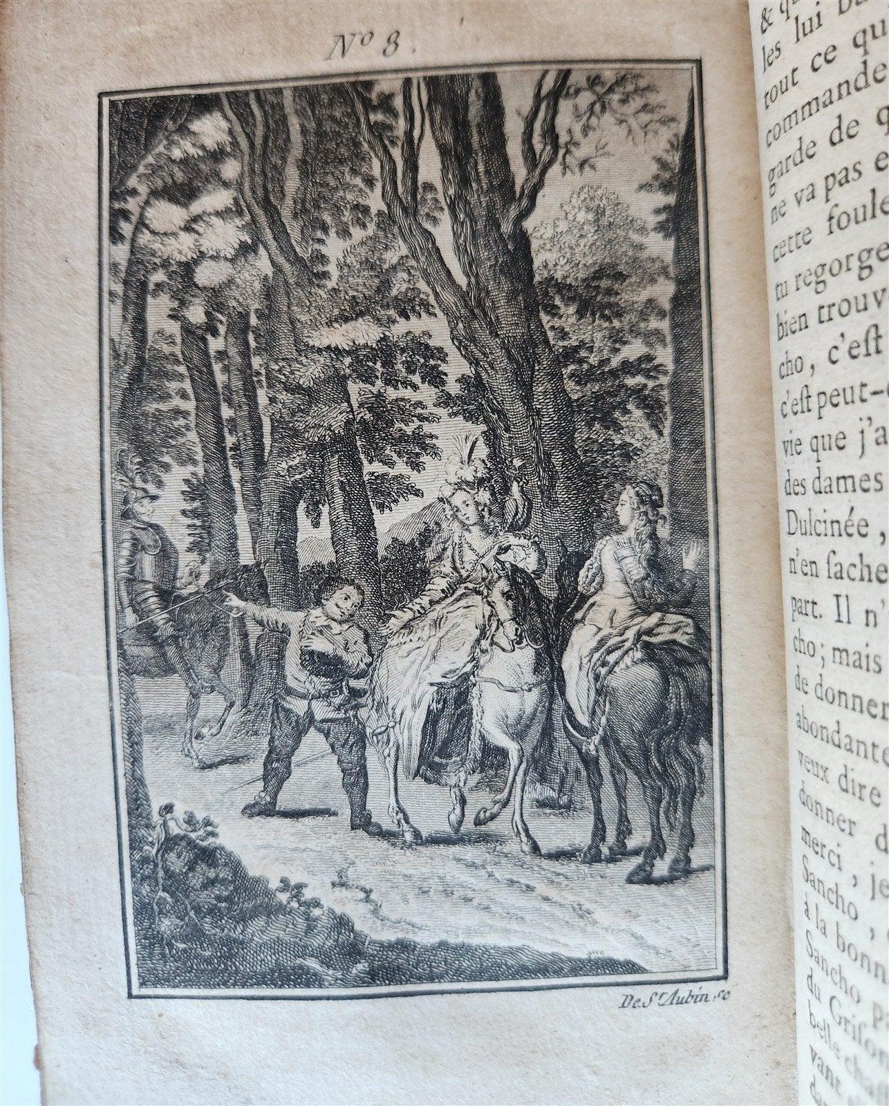 1781 DON QUIXOTTE in FRENCH 6 VOLUMES antique ILLUSTRATED DON QUICHOTTE