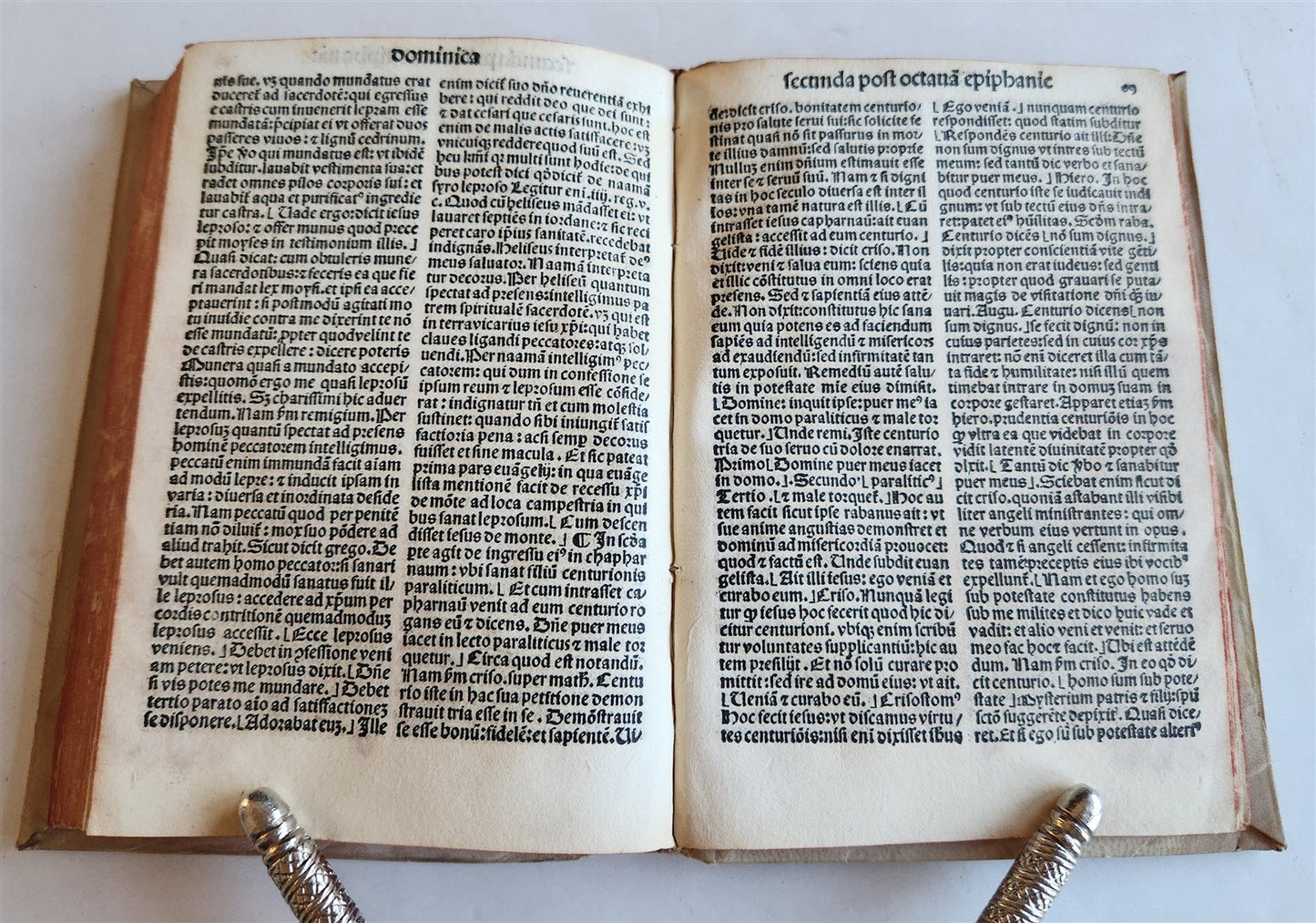 1496 INCUNABULA THEOLOGY by ANTONIUS DE BITONTO antique 15th CENTURY