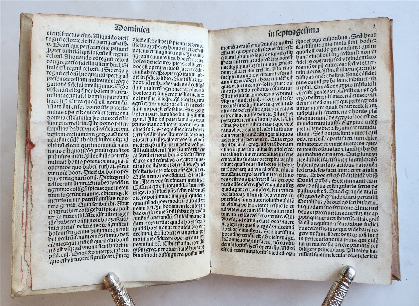 1496 INCUNABULA THEOLOGY by ANTONIUS DE BITONTO antique 15th CENTURY