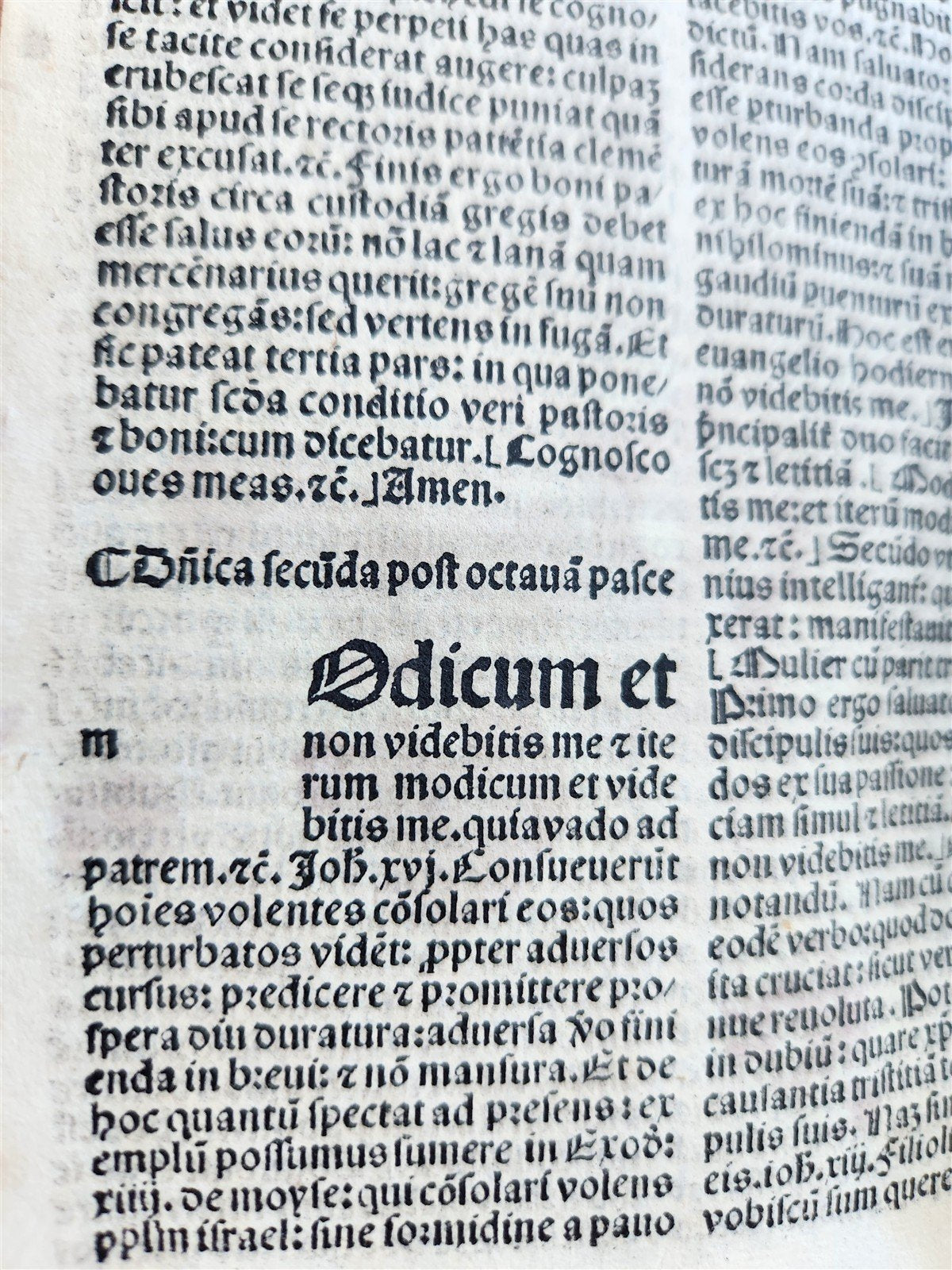 1496 INCUNABULA THEOLOGY by ANTONIUS DE BITONTO antique 15th CENTURY
