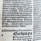 1496 INCUNABULA THEOLOGY by ANTONIUS DE BITONTO antique 15th CENTURY