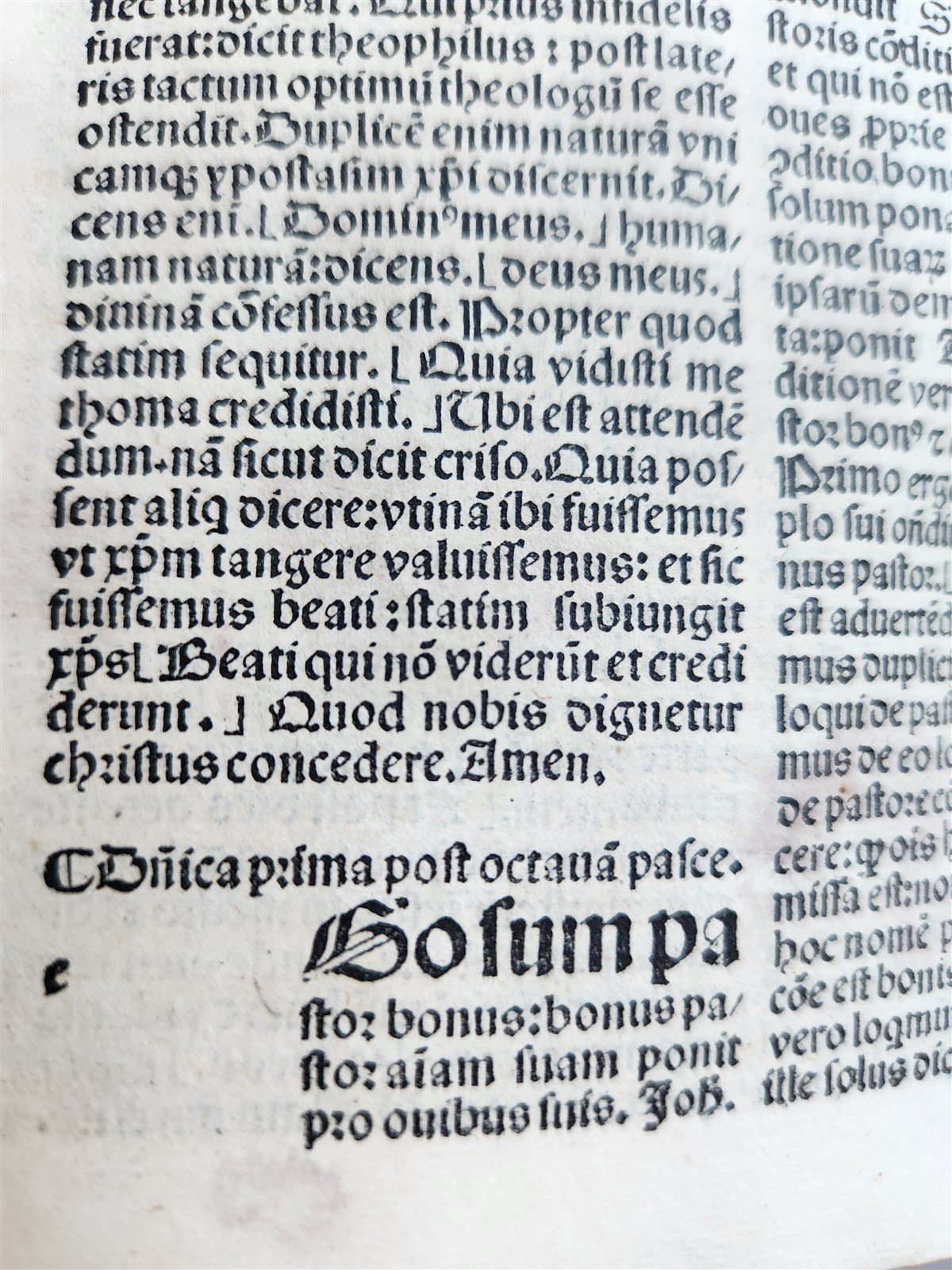 1496 INCUNABULA THEOLOGY by ANTONIUS DE BITONTO antique 15th CENTURY