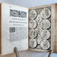 1697 MYTHOLOGY ILLUSTRATED w/ 26 ENGRAVINGS antique VELLUM BOUND