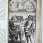 1697 MYTHOLOGY ILLUSTRATED w/ 26 ENGRAVINGS antique VELLUM BOUND