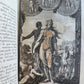 1697 MYTHOLOGY ILLUSTRATED w/ 26 ENGRAVINGS antique VELLUM BOUND
