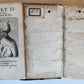 1665 HISTORY of TURKS antique ILLUSTRATED 2 VOLUMES 17th CENTURY