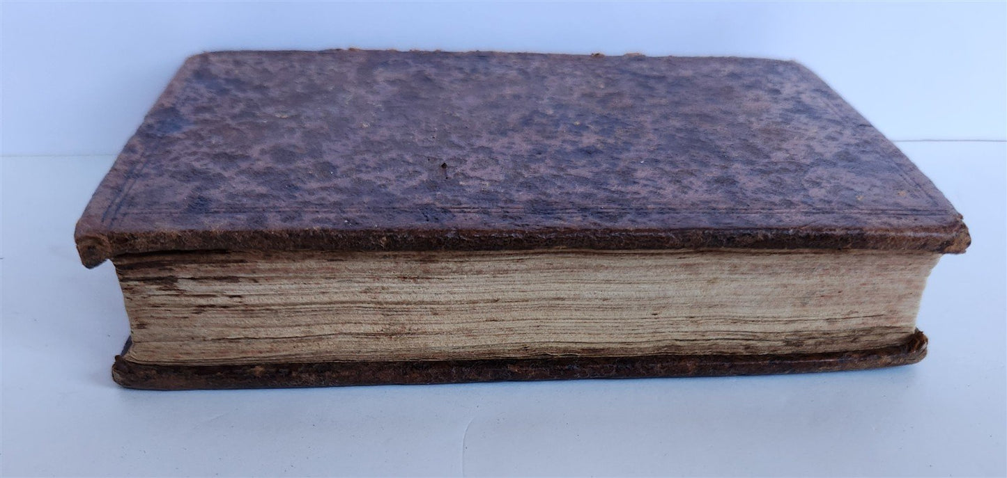 1508 POST-INCUNABULA antique 16th C Homilies of Franciscan friar Nicolas Denisse