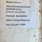 1508 POST-INCUNABULA antique 16th C Homilies of Franciscan friar Nicolas Denisse