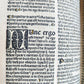 1508 POST-INCUNABULA antique 16th C Homilies of Franciscan friar Nicolas Denisse