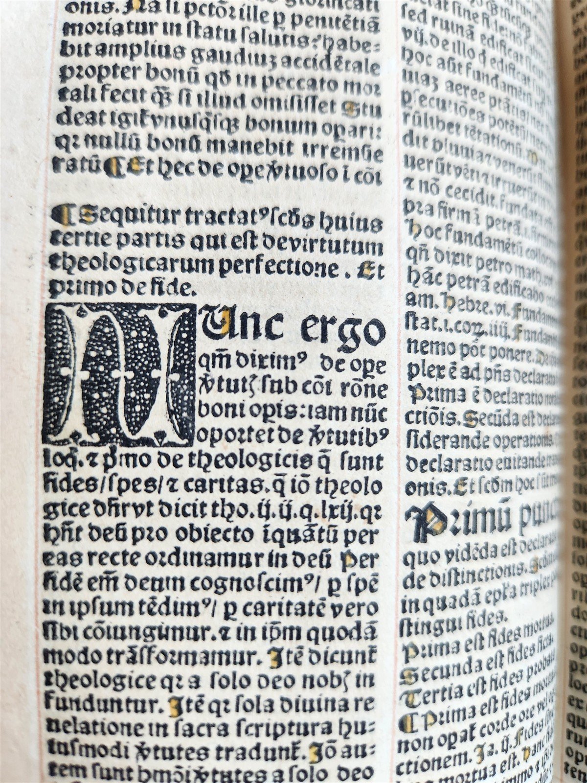 1508 POST-INCUNABULA antique 16th C Homilies of Franciscan friar Nicolas Denisse