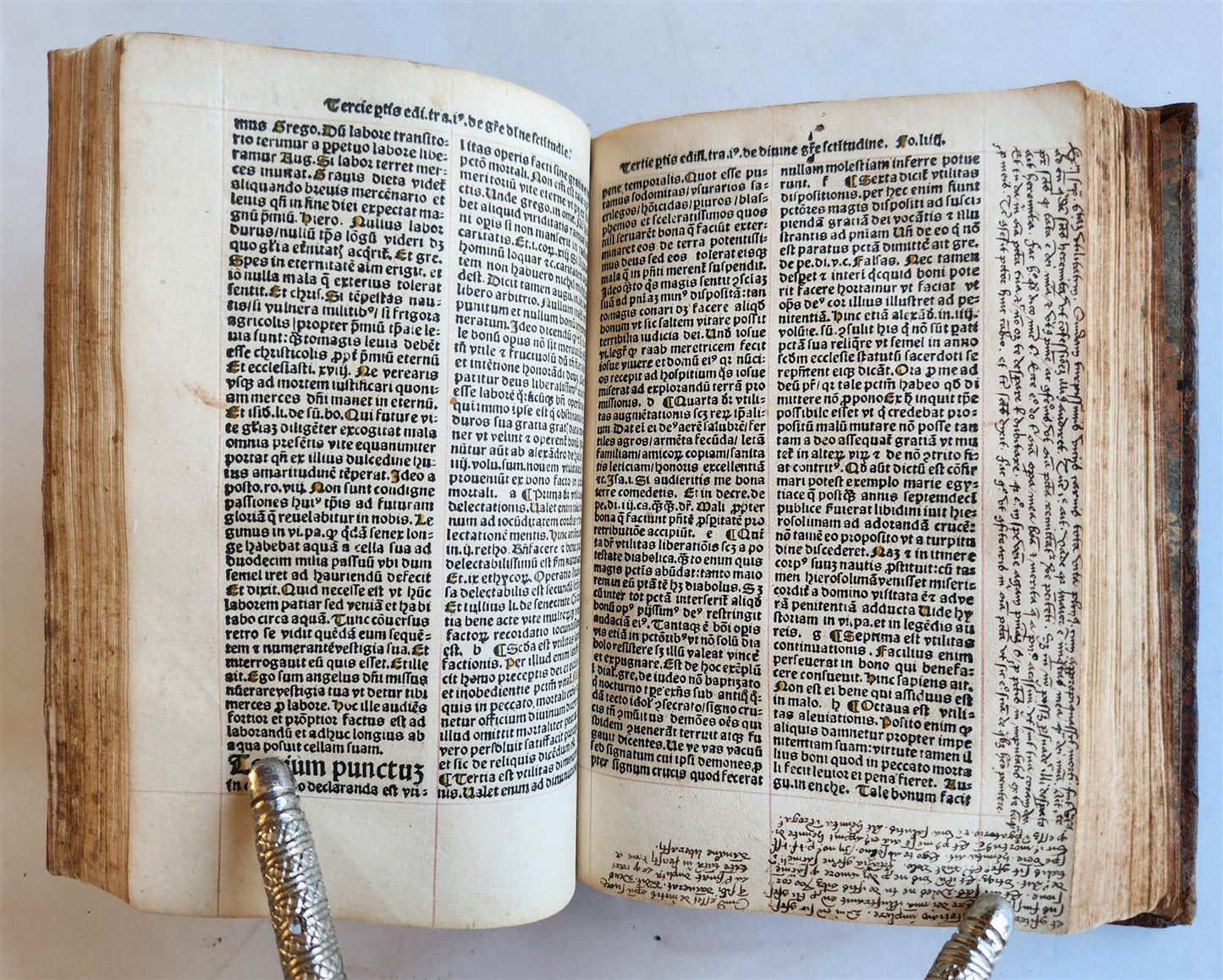 1508 POST-INCUNABULA antique 16th C Homilies of Franciscan friar Nicolas Denisse