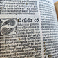 1508 POST-INCUNABULA antique 16th C Homilies of Franciscan friar Nicolas Denisse