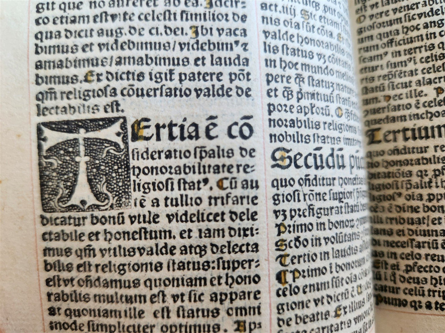 1508 POST-INCUNABULA antique 16th C Homilies of Franciscan friar Nicolas Denisse