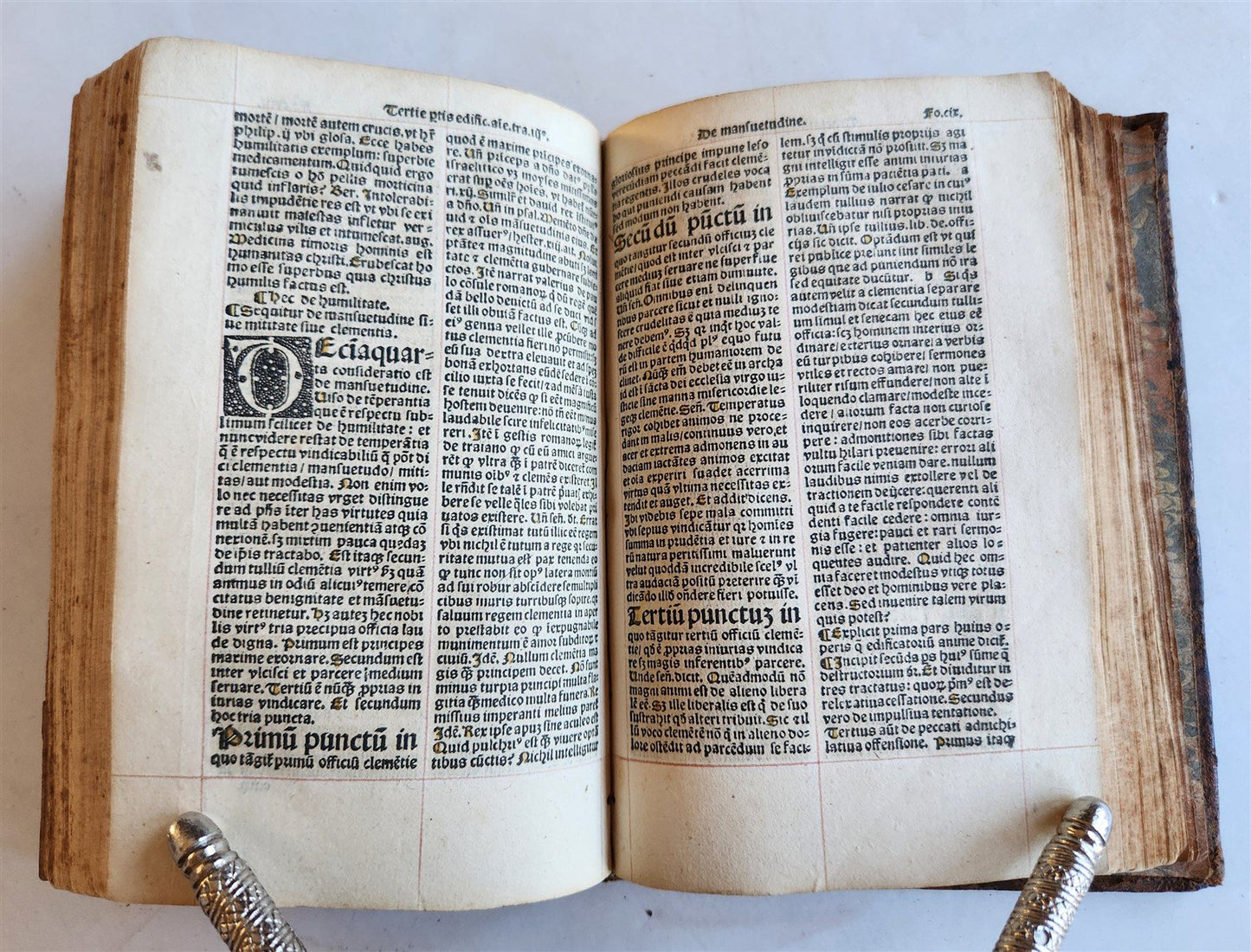 1508 POST-INCUNABULA antique 16th C Homilies of Franciscan friar Nicolas Denisse