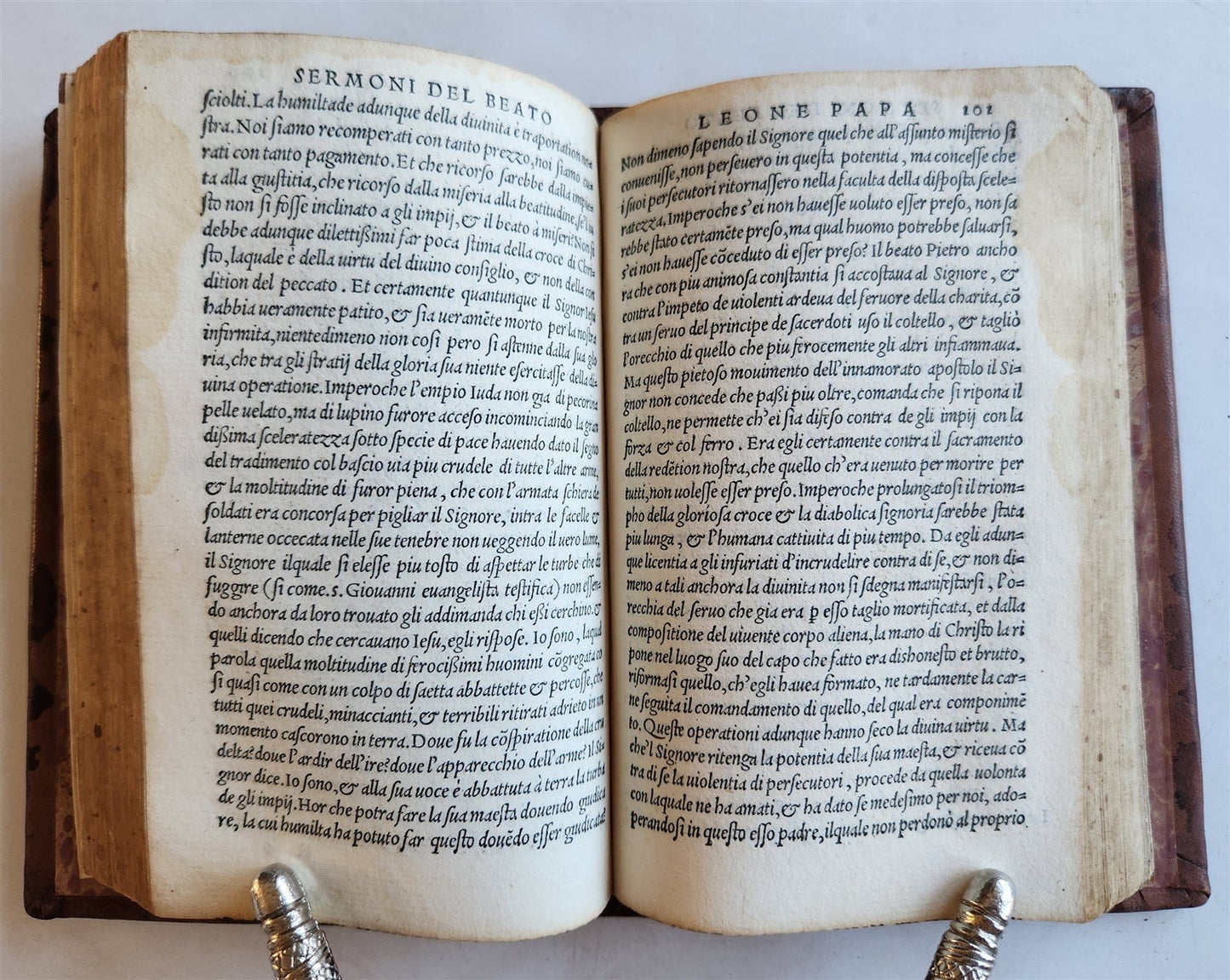 1547 SERMONS in ITALIAN antique 16th CENTURY