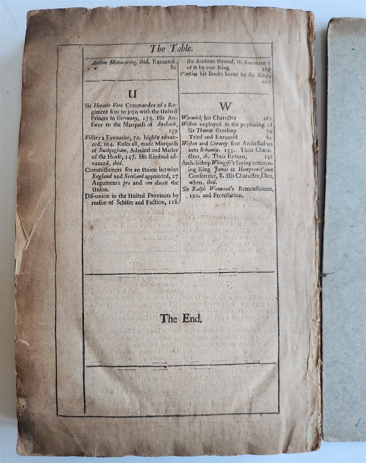 1653 HISTORY of GREAT BRITAIN LIFE of KING JAMES antique in ENGLISH