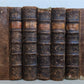 1714 ROMAN HISTORY by LIVY in LATIN antique 5 VOLUMES illustrated w/ map