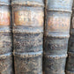1714 ROMAN HISTORY by LIVY in LATIN antique 5 VOLUMES illustrated w/ map