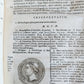 1714 ROMAN HISTORY by LIVY in LATIN antique 5 VOLUMES illustrated w/ map