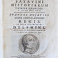 1714 ROMAN HISTORY by LIVY in LATIN antique 5 VOLUMES illustrated w/ map